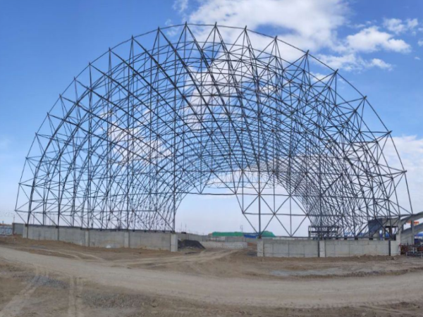 绍兴体育场网架结构